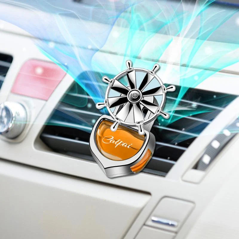 Car Vent Air Freshener Rotating Clip-On Design