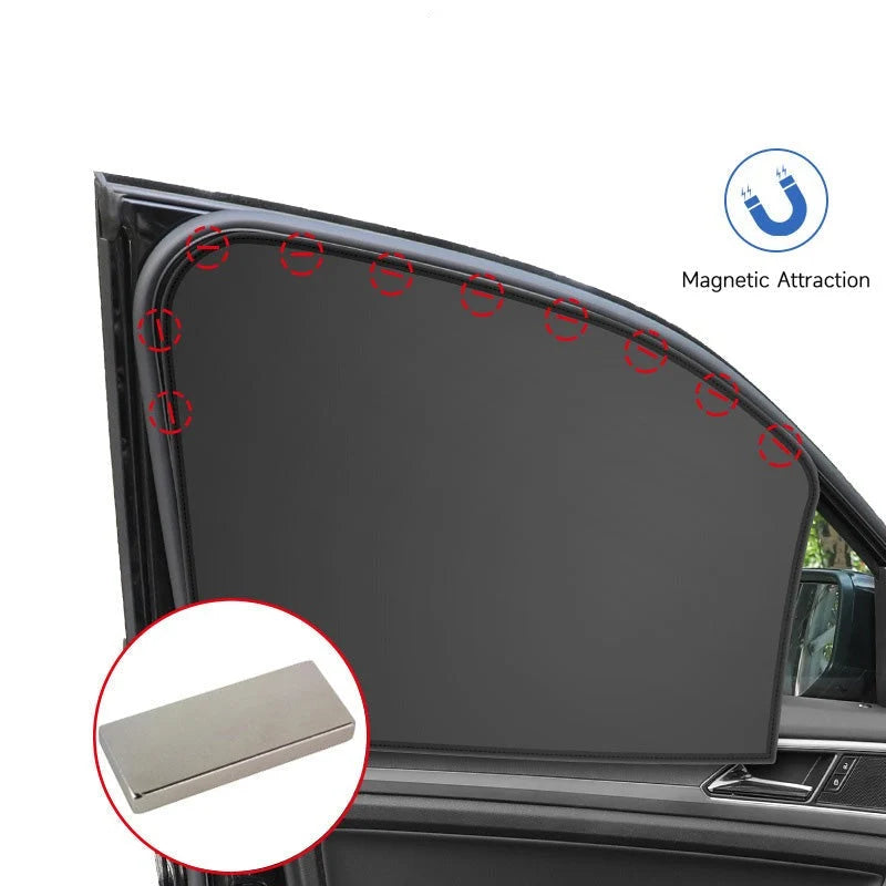 Car Window Sunshades Magnetic UV Protection Privacy