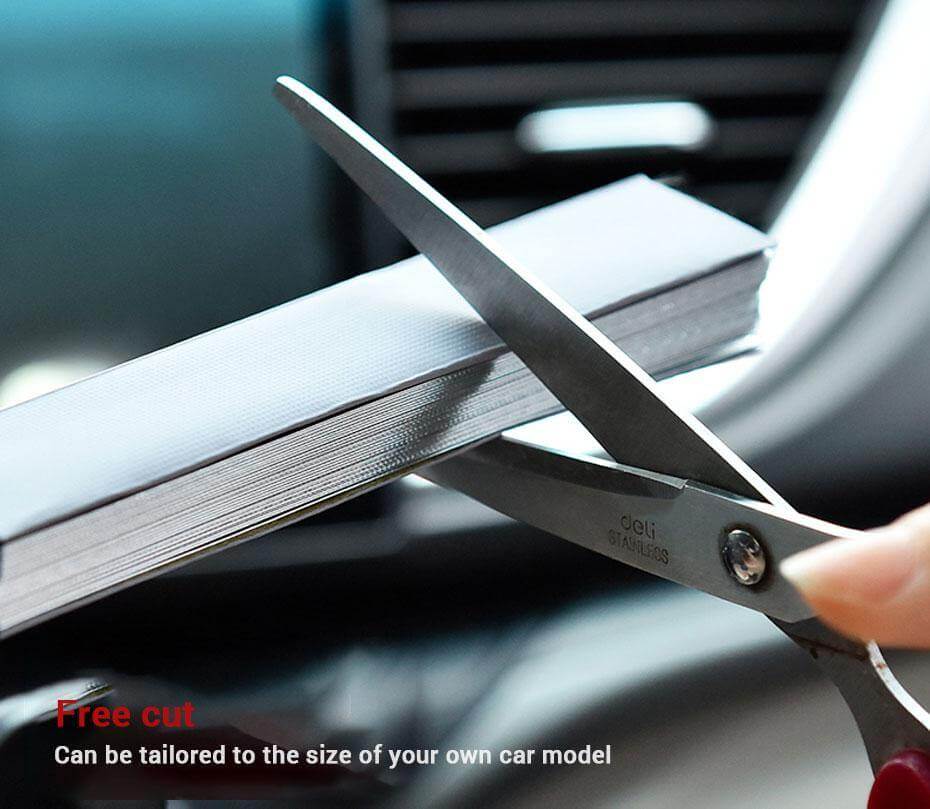 Car Windshield Sunshade Retractable UV-Blocking Reflective Aluminum Film
