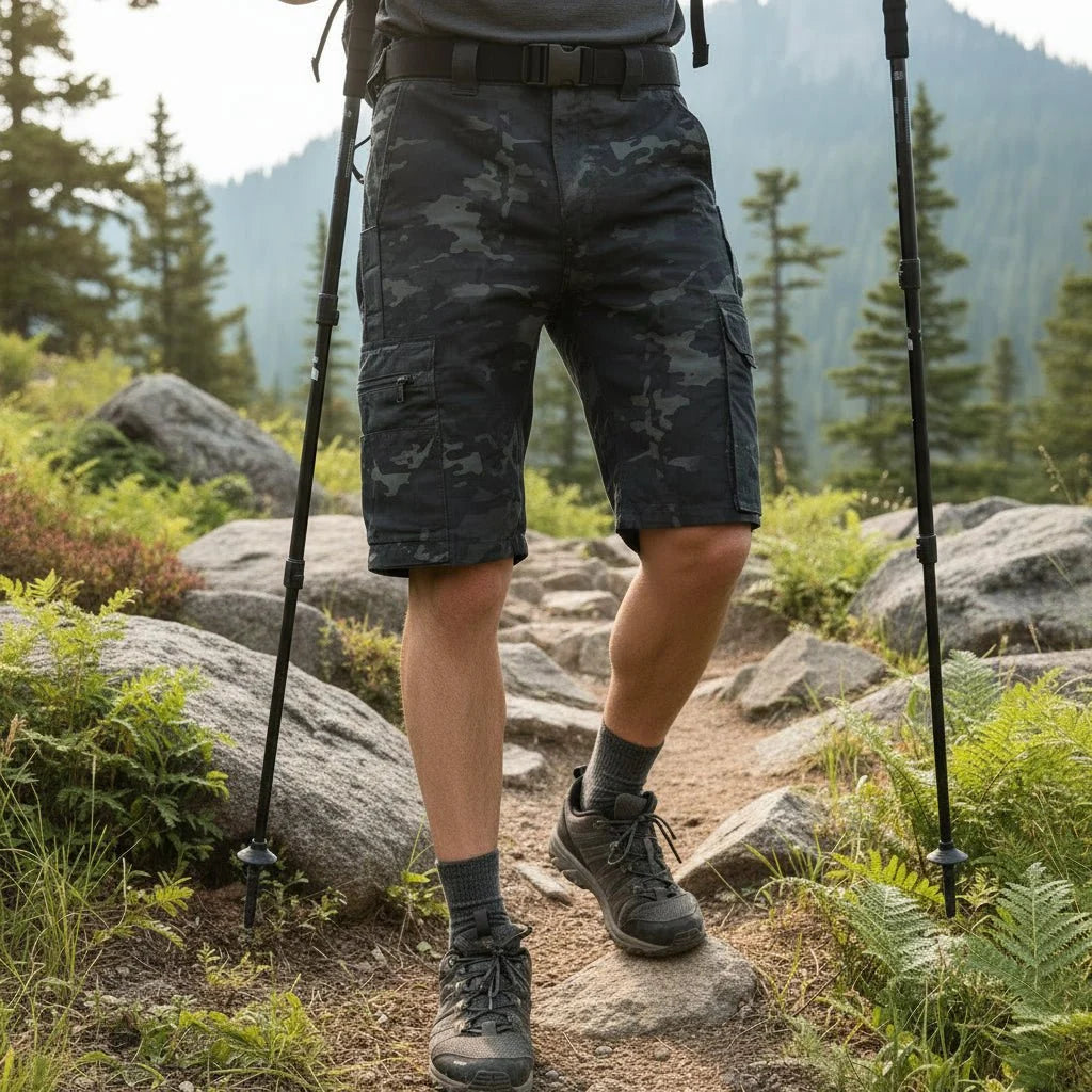 Cargo Shorts Quick-Drying Water-Repellent Multiple Pockets