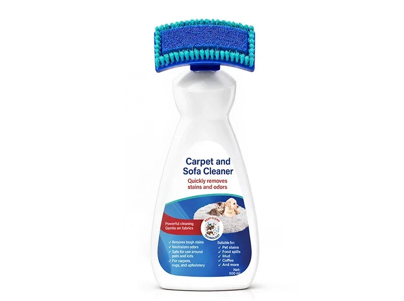 Carpet & Upholstery Cleaner No-Rinse With Brush