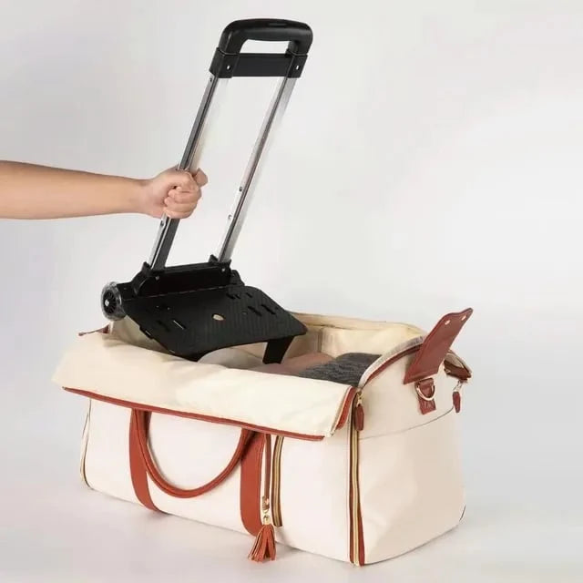Carry-On Bag Foldable 60L Wrinkle-Free Hanging Zone
