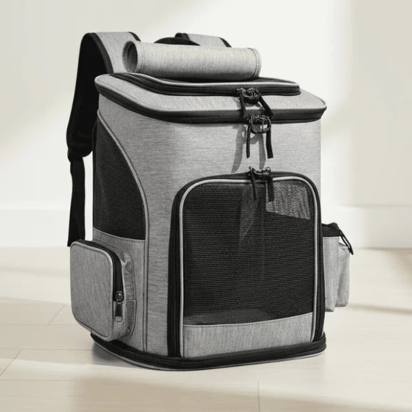 Cat Backpack Carrier Clear Viewing Dome Breathable Padded Straps