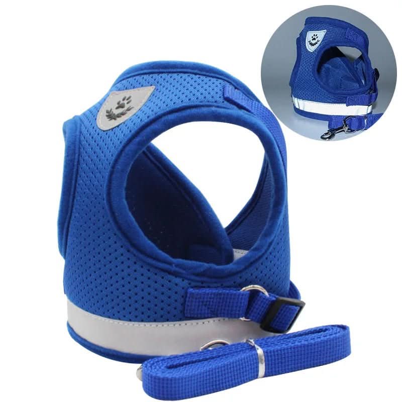 Cat Harness Adjustable Reflective With Leash Included