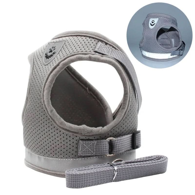 Cat Harness Adjustable Reflective With Leash Included
