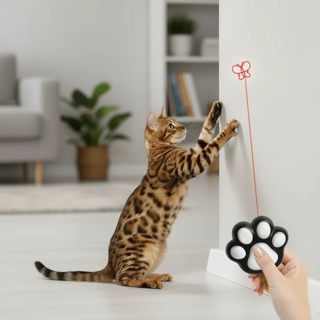 Cat Laser Toy Five Adjustable Patterns Automatic Timer