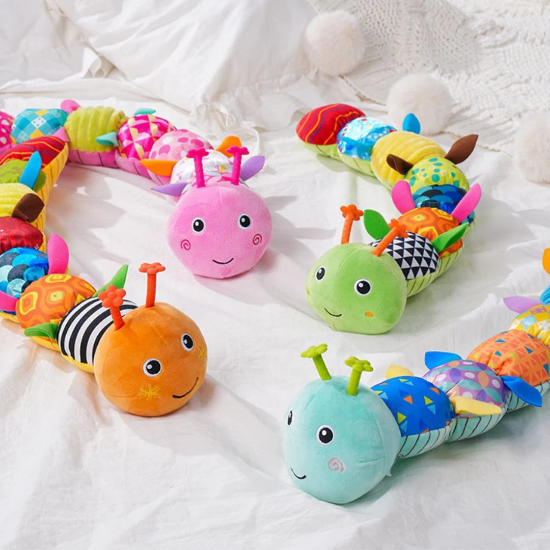 Caterpillar Plush Toy Musical Sensory Play