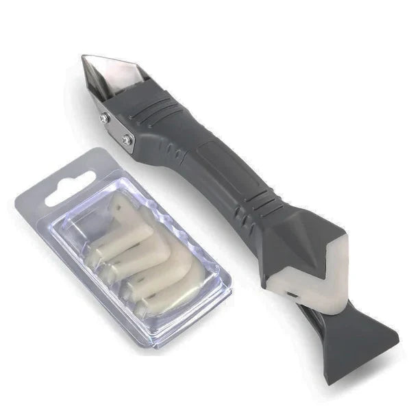 Caulk Removal Tool Stainless Steel Scraper & Adjustable Blade