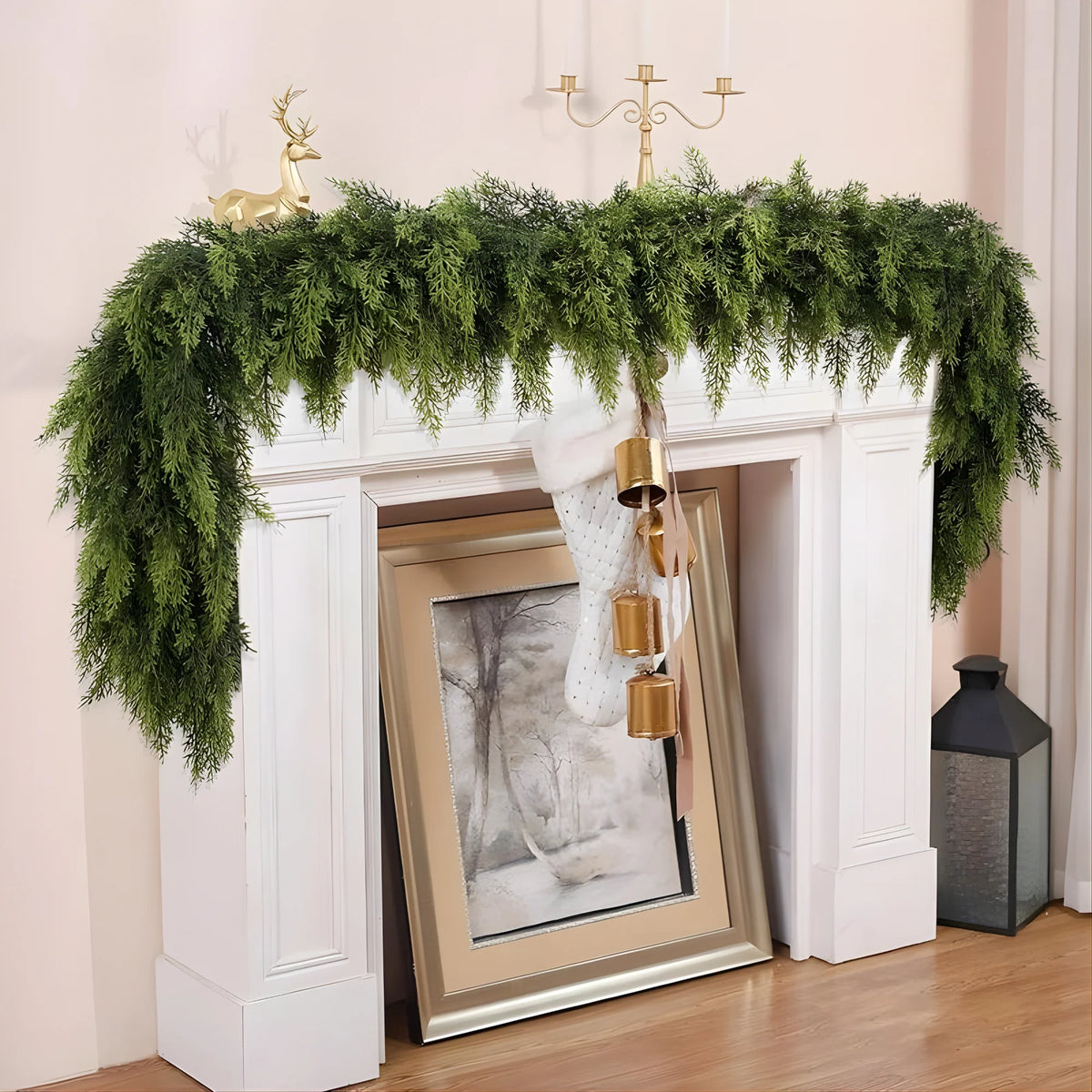 Cedar Garland 12 Ft Thick Dense Foliage
