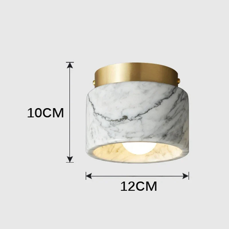 Ceiling Downlight Directional Beam Stone-Finish Surface-Mount Two Sizes