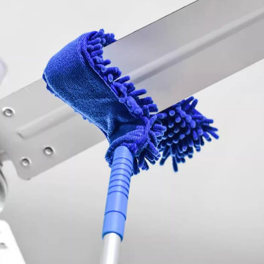 Ceiling Fan Duster Extendable Aluminum Pole & Microfiber Head