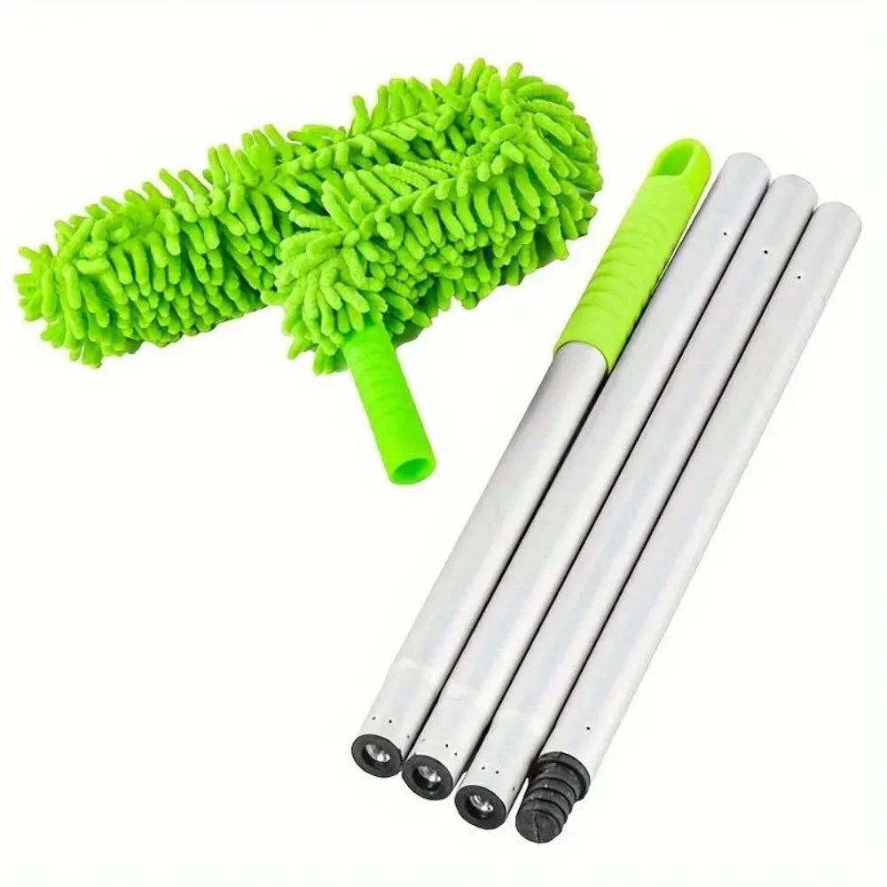 Ceiling Fan Duster Extendable Aluminum Pole & Microfiber Head