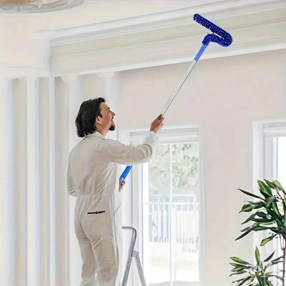 Ceiling Fan Duster Extendable Aluminum Pole & Microfiber Head