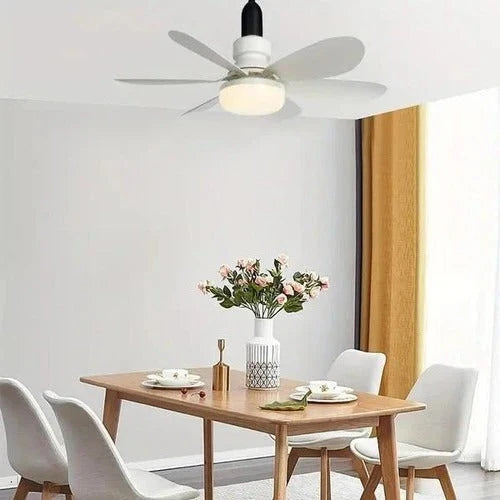 Ceiling Fan Light E27 Socket Remote Control Quiet Operation
