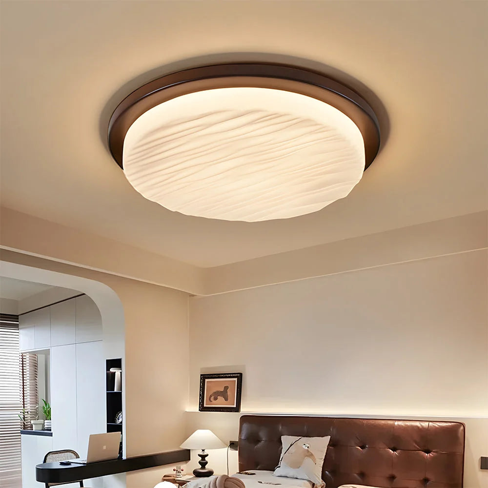 Ceiling Light Art Deco Flush Mount Integrated LED