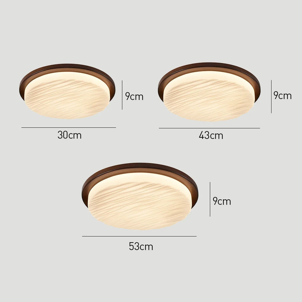 Ceiling Light Art Deco Flush Mount Integrated LED