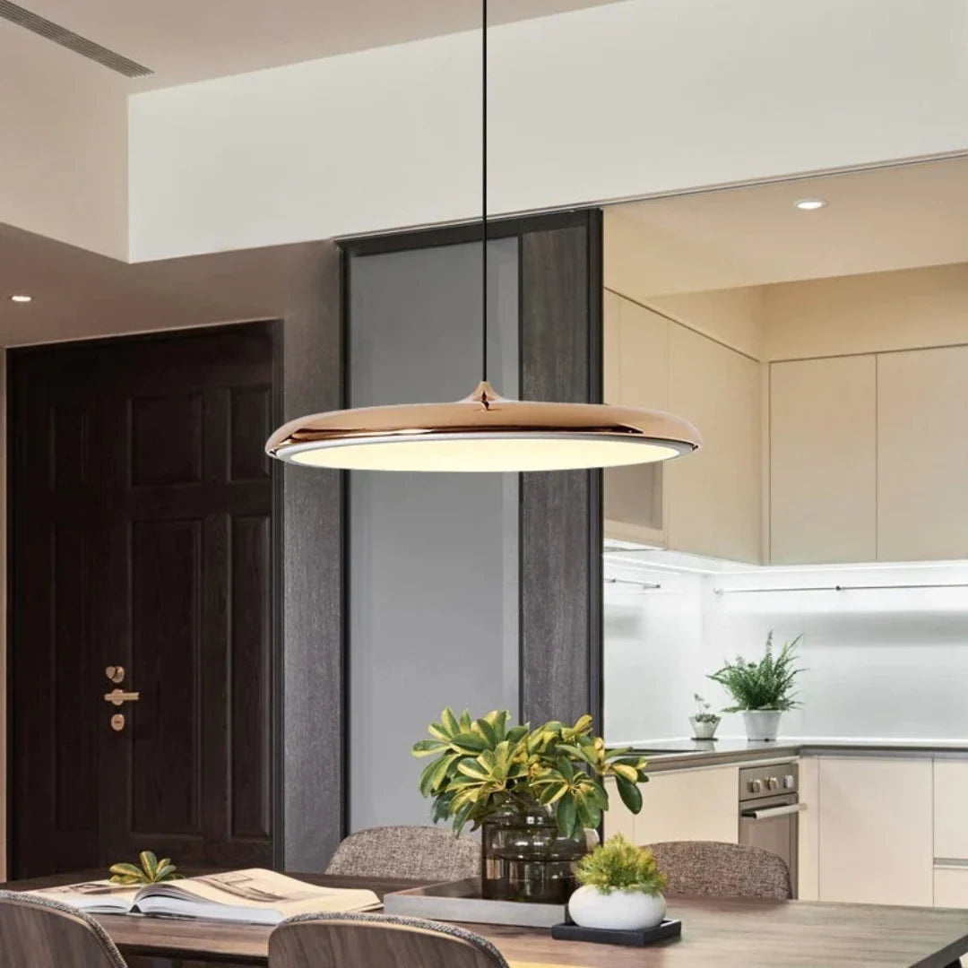 Ceiling Light Built-In LED Low-Profile Acrylic Shade