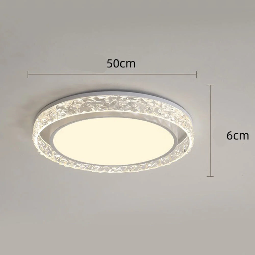 Ceiling Light Crystal Halo Integrated LED & Remote Dimming