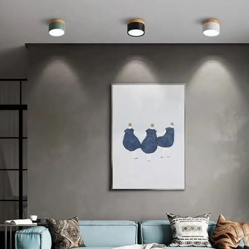 Ceiling Light LED Dimmable Three Color Temperatures