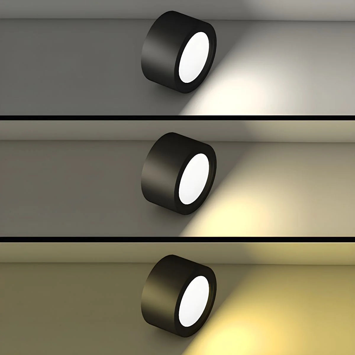 Ceiling Light Low-Profile Surface-Mounted Adjustable Color Temperature