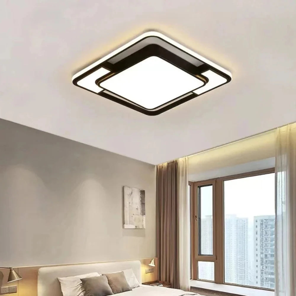 Ceiling Light Remote Dimmable & Color-Adjustable Integrated LED