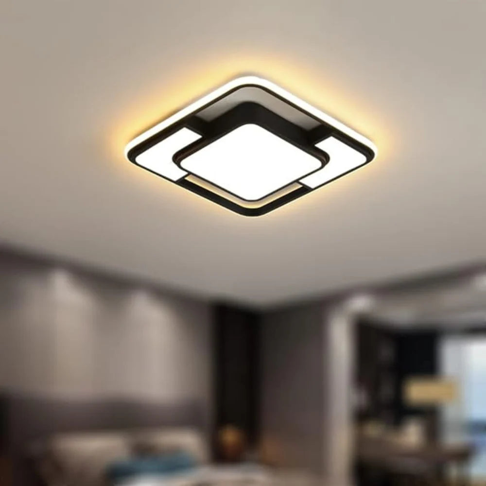 Ceiling Light Remote Dimmable & Color-Adjustable Integrated LED