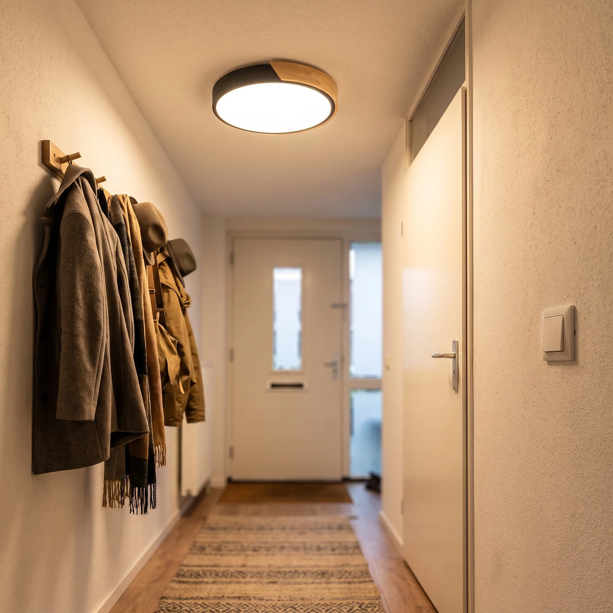 Ceiling Light Round Macaron Design Built-In LED