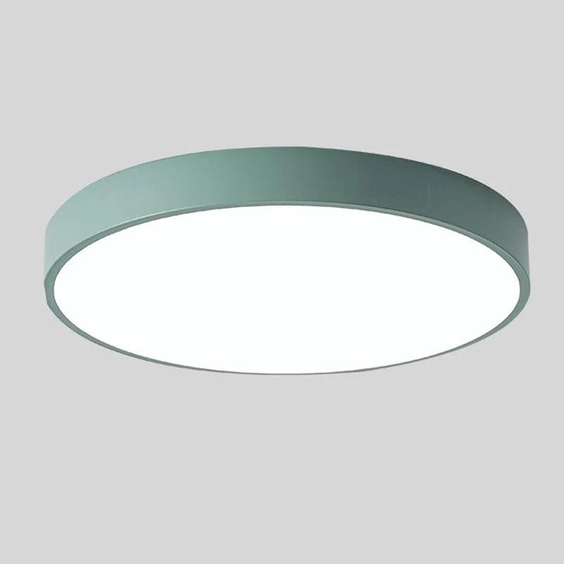 Ceiling Light Round Macaron Design Built-In LED