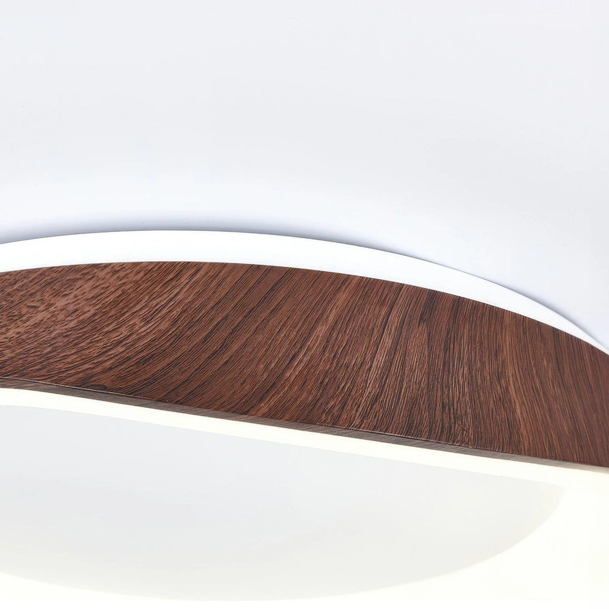 Ceiling Light Wood Grain Dual-Output LED