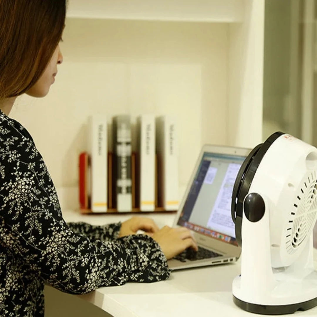 Ceramic Space Heater Compact With Remote Control & Timer