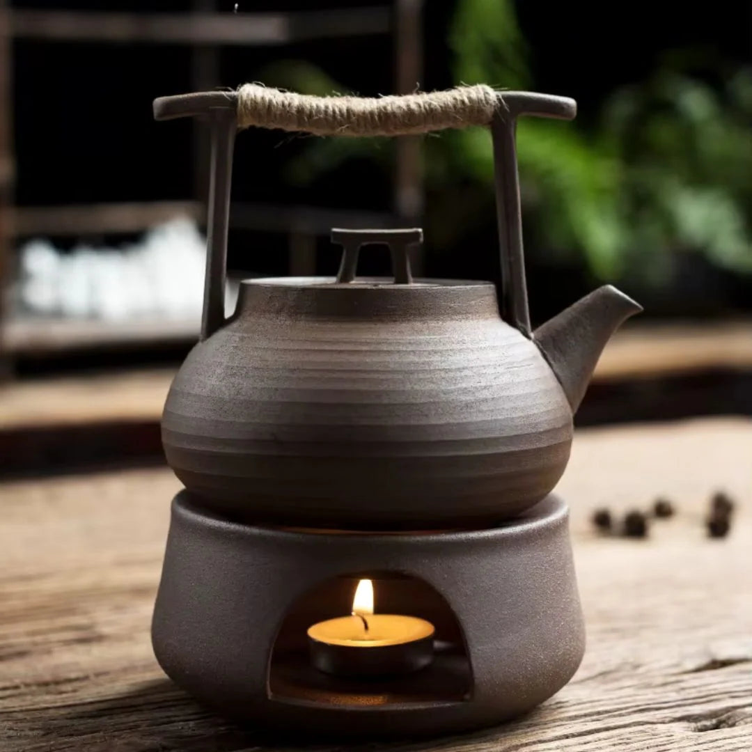 Ceramic Teapot 11.8 Oz Stovetop Compatible