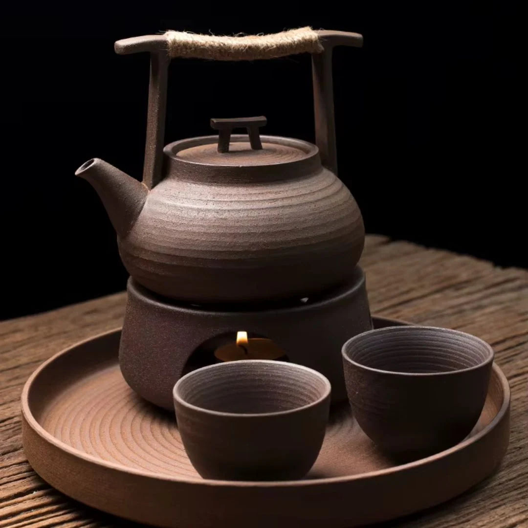 Ceramic Teapot 11.8 Oz Stovetop Compatible