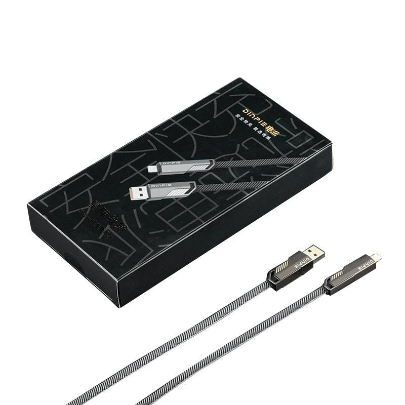 Charging Cable Multi-Device USB-C & Lightning Connectors