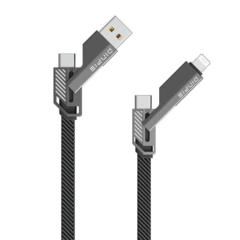 Charging Cable Multi-Device USB-C & Lightning Connectors