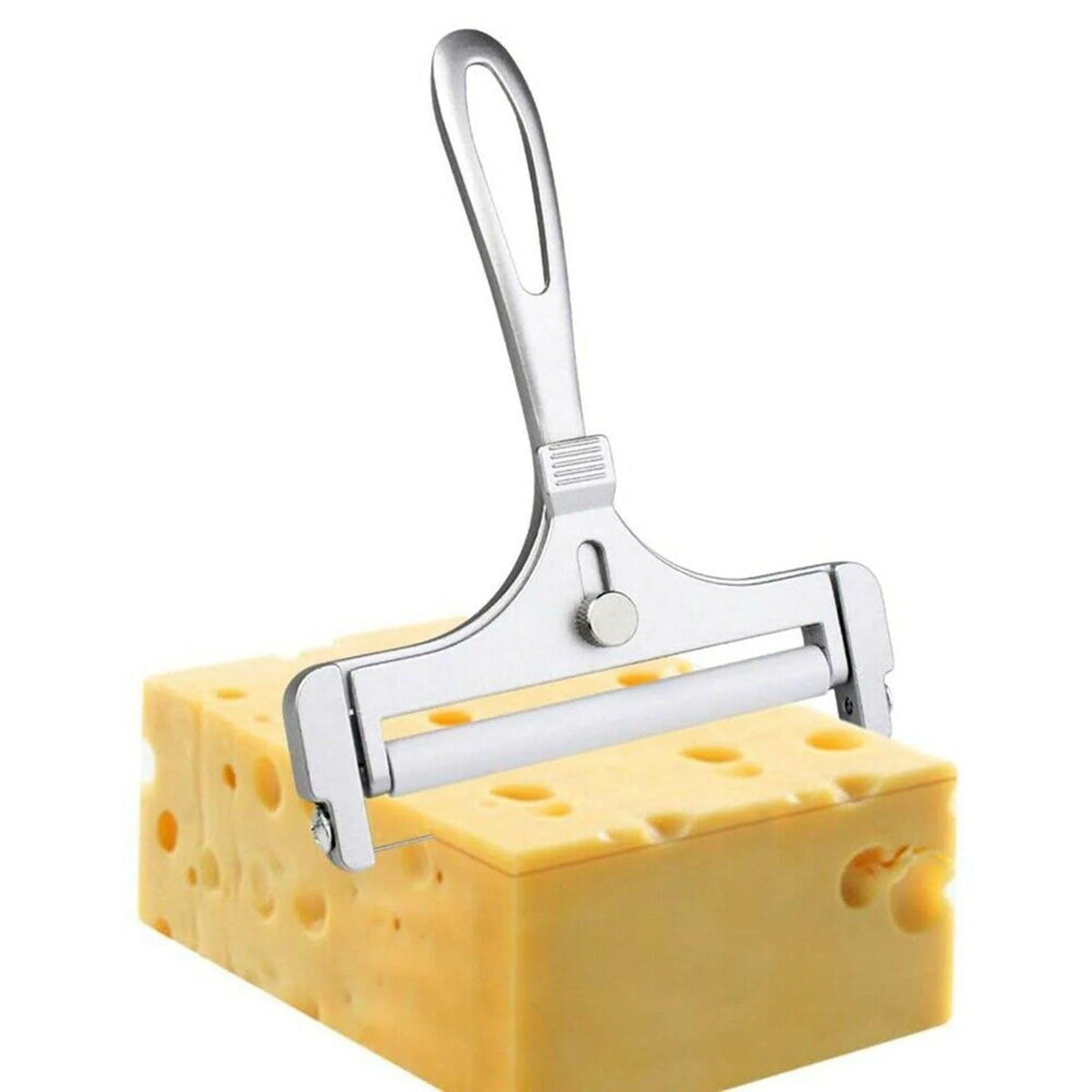 Cheese Slicer Adjustable Thickness Replaceable Wire