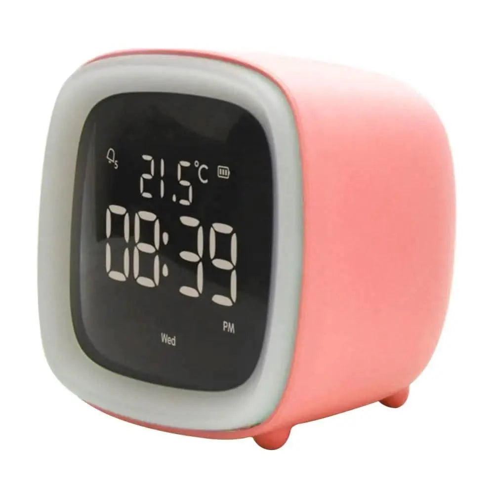 Children's Alarm Clock Dimmable LED Night Light