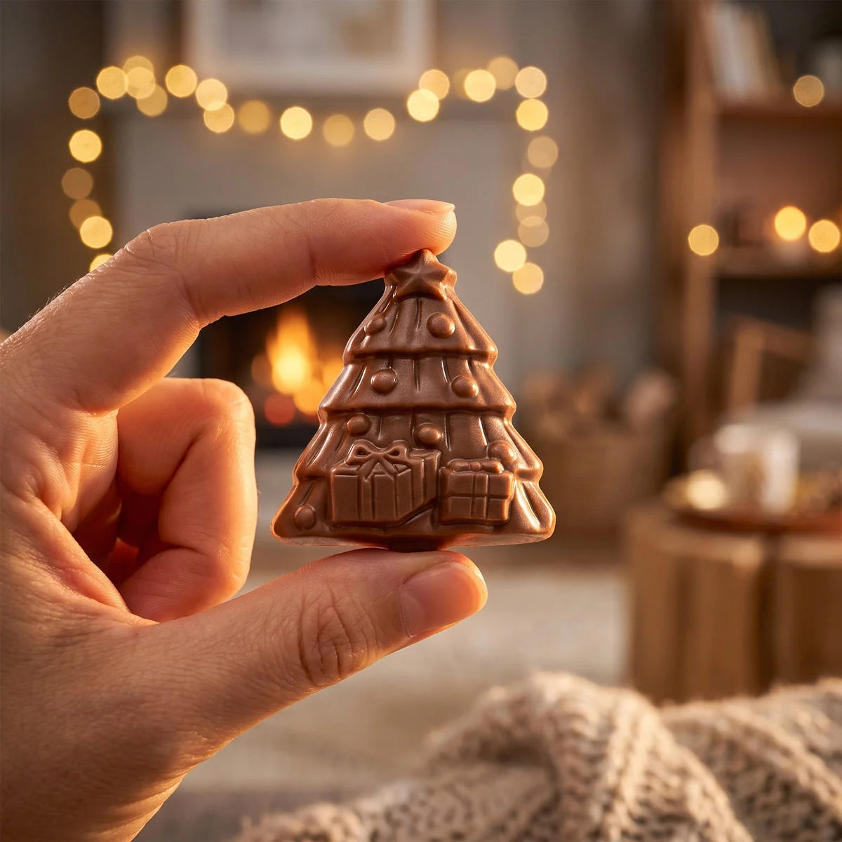 Chocolate Advent Calendar No Added Sugar Fairtrade Cocoa