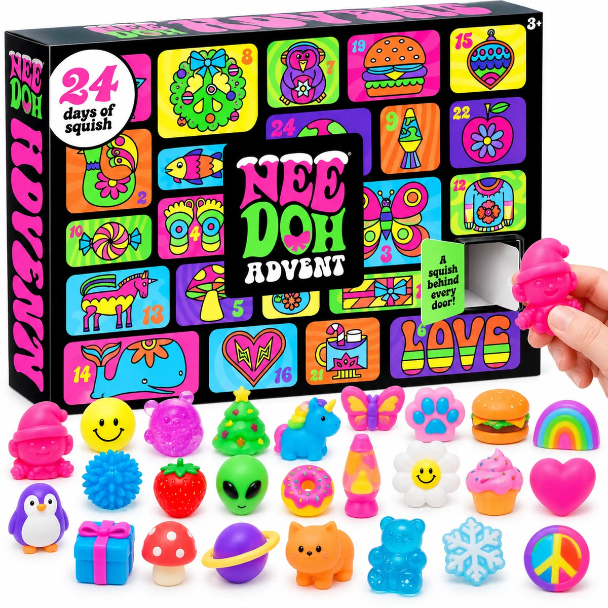 Christmas Advent Calendar 24 Squishy Surprises