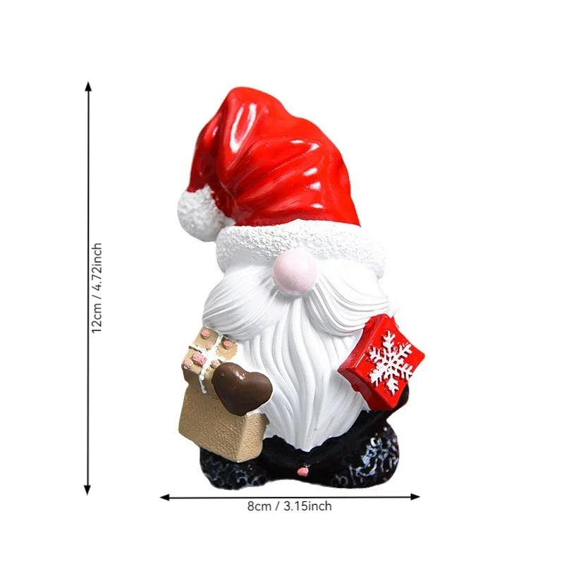 Christmas Figurine Polyresin Weather-Resistant
