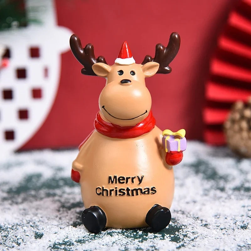 Christmas Figurine Polyresin Weather-Resistant