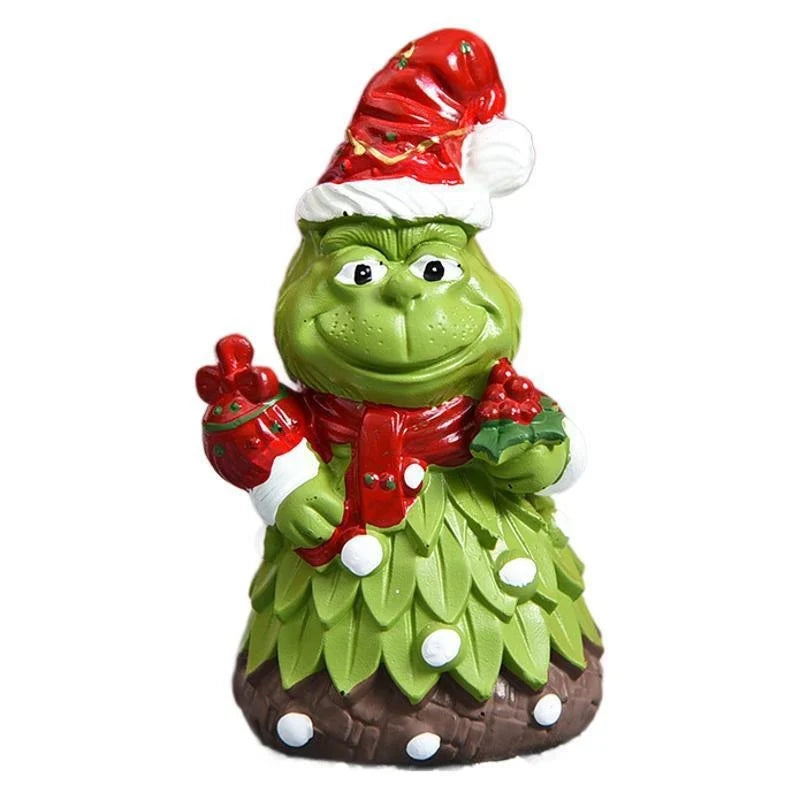 Christmas Figurine Polyresin Weather-Resistant