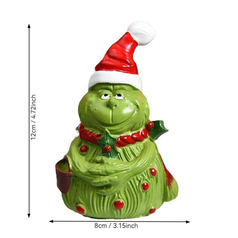 Christmas Figurine Polyresin Weather-Resistant