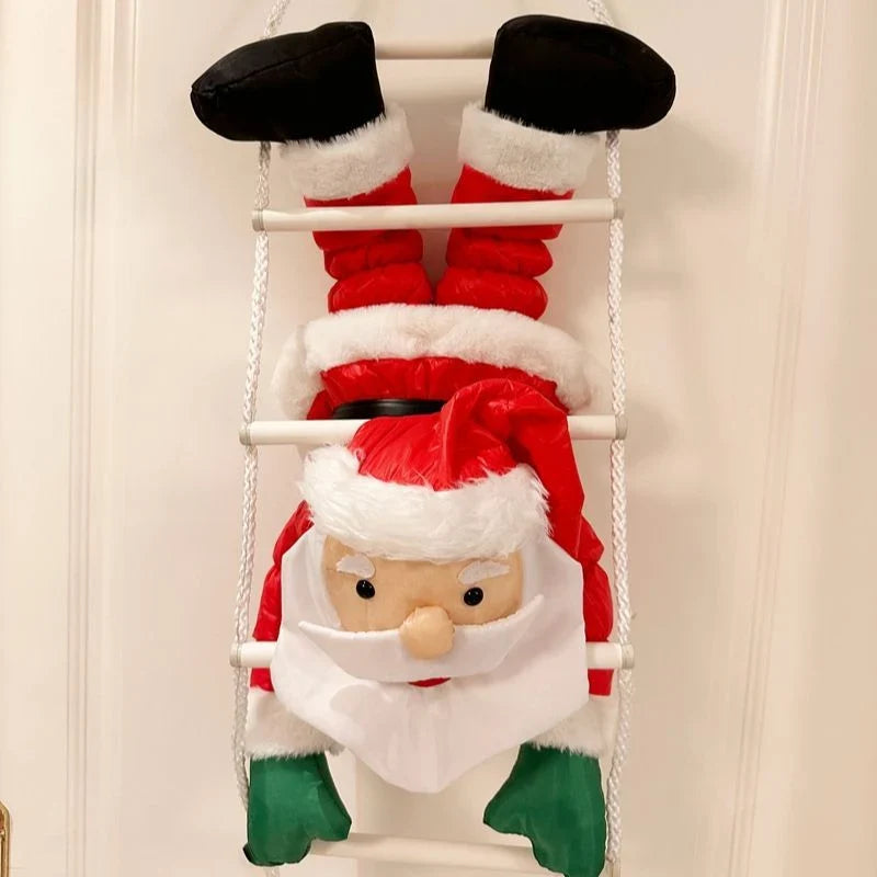 Christmas Hanging Decoration Santa Figure Reindeer Motif