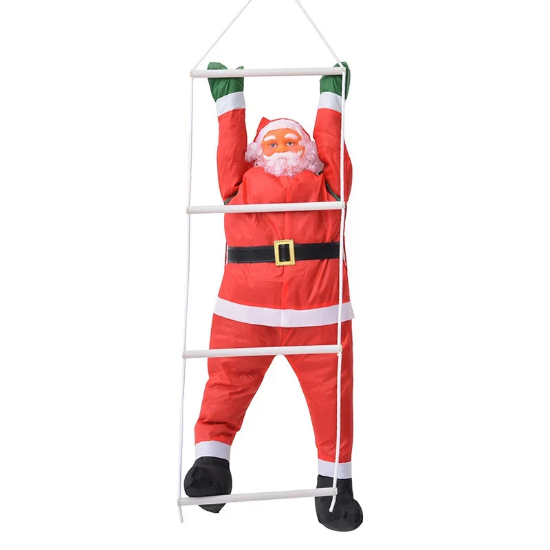 Christmas Hanging Decoration Santa Figure Reindeer Motif