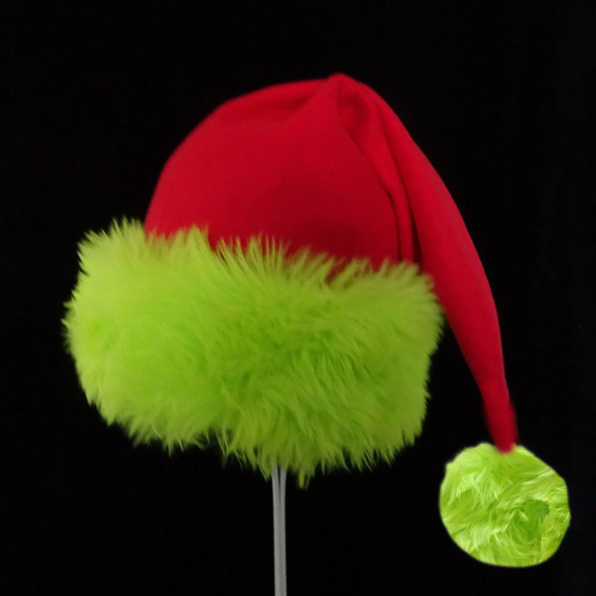 Christmas Hat Plush Edge One Size Fits All