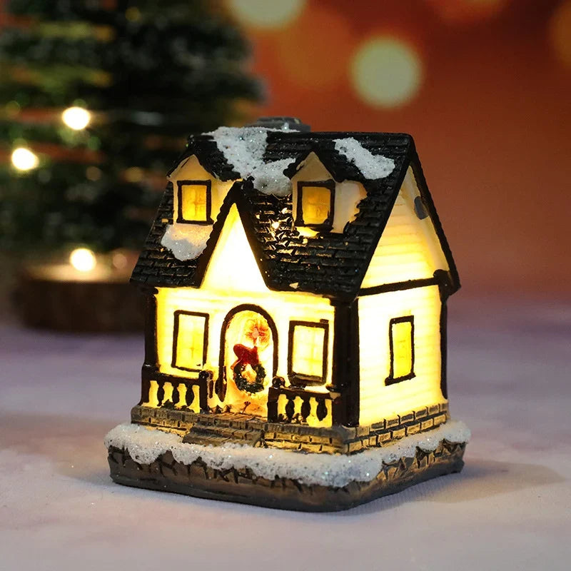 Christmas House Handcrafted LED Lighting & Snow Accents