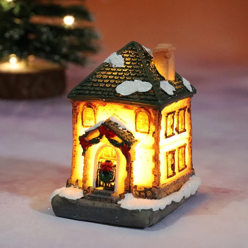 Christmas House Handcrafted LED Lighting & Snow Accents