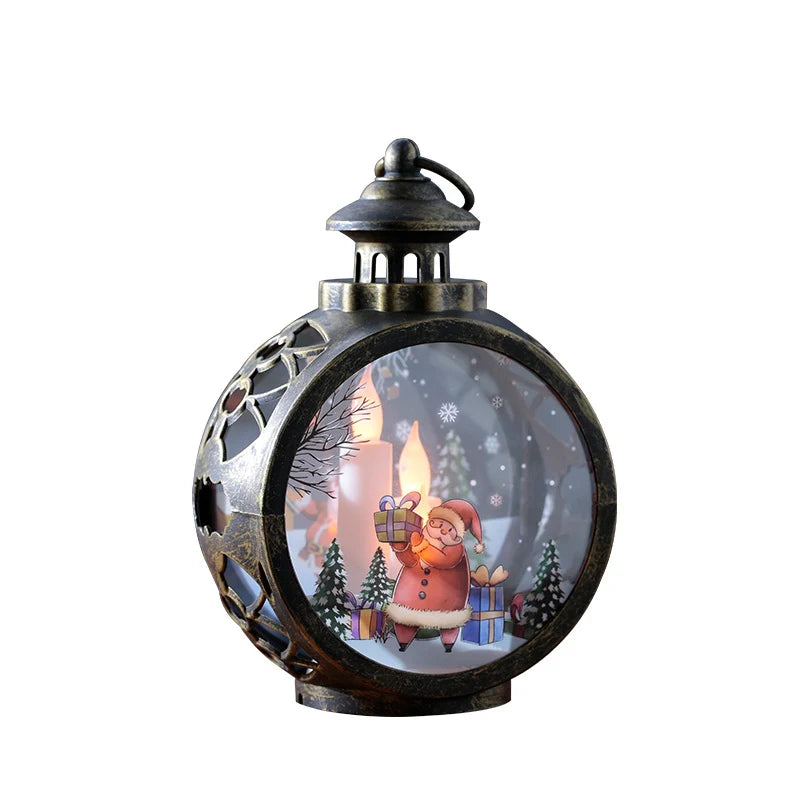 Christmas Lantern Energy-Efficient LED Indoor & Outdoor