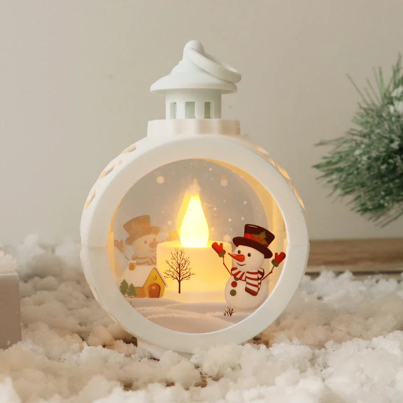Christmas Lantern Energy-Efficient LED Indoor & Outdoor