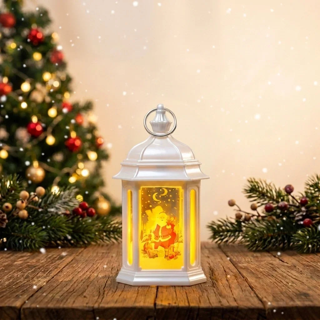 Christmas Lantern Energy-Efficient LED Indoor & Outdoor